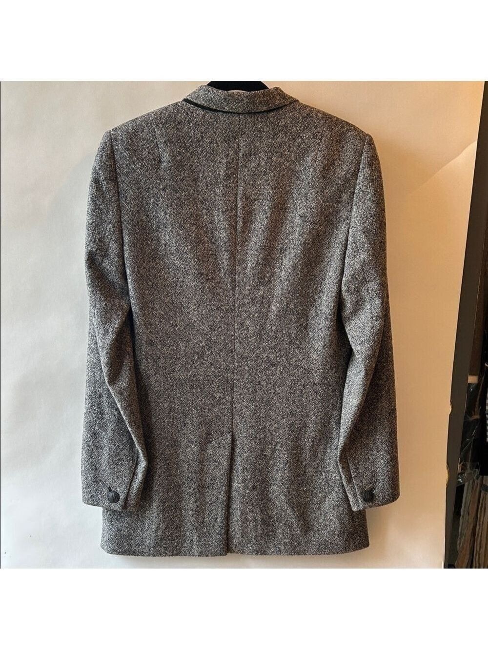 Rag & Bone Ronin Wool Textured Oversized Fit Blazer - Picture 4 of 10